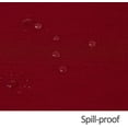 thumbnail image 5 of Square Tablecloth Slubby Texture Stain Resistant Waterproof Wrinkle Resistant Washable Soft Table Cloth, Decorative Fabric Table Cover for Dining Room Dinner and Parties, 52 x 52 Inch, Red, 5 of 6