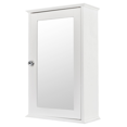 thumbnail image 6 of GZXS Bathroom Medicine Mirror Cabinet, Wall-Mounted Storage Cabinet with Adjustable Shelf, Easy Assembly, Space Saving, White, 6 of 8