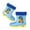 Blue, variant on Toddler Boots Rubber Cartoon Printed Children Water Shoes Classic Children Rainboots Baby Kids Rain Boots Size 2-3 Y