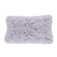 thumbnail image 2 of SARO 706.LV18S 18 in. Square Mongolian Faux Fur Throw Pillow - Lavender, 2 of 5