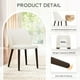 thumbnail image 2 of Juego de 6 sillas de comedor COLAMY de tela moderna, color beige, 2 of 5