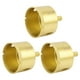 thumbnail image 4 of 3Pcs Diamond Brazing Drill Bit, Hole Saw Drill Bit, Reusable Golden Drill Bit, Durable Hole Opener, For Marble Concrete Ceramic Glass ANGGREK Otros, 4 of 8