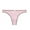 Pink, variant on MuZeFu Thongs for Women Cotton Women's Threaded Thong Low Waist Loose Loose Comfortable Student Large Size Underwear