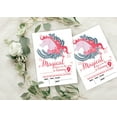 thumbnail image 4 of Darling Souvenir White Birthday Invitation Card Printable Elegant Fill or Write In Blank Party Invites 28 Pcs 5 x 7 Inches, 4 of 5