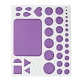 thumbnail image 1 of Shisuyan Quilling Template Board Paper Quilling Template Board Plastic Quilling Design Cork Backed Board Work Board Quilling Tools Accessories For Diy Paper Strips Purple, 1 of 9