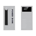 thumbnail image 1 of Power Bank Genérico PB60000 Portátil Blanco 60000mAh 66W PD Tipo C Digital, 1 of 5
