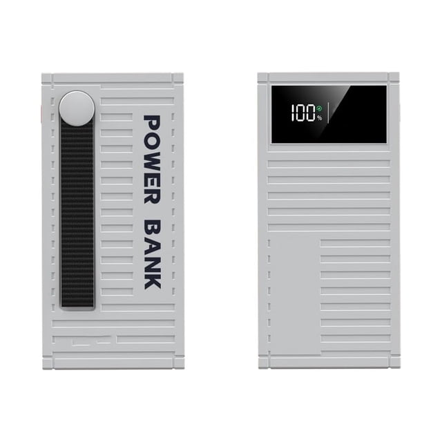 Power Bank Genérico PB60000 Portátil Blanco 60000mAh 66W PD Tipo C Digital
