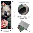 thumbnail image 4 of Koala Hot Yoga Towel with Storage Bag, 72.8"x26.8", Suitable for Yoga, Pilates, Fitness, etc. - Yoga Blankets, Yoga Towel, 4 of 6