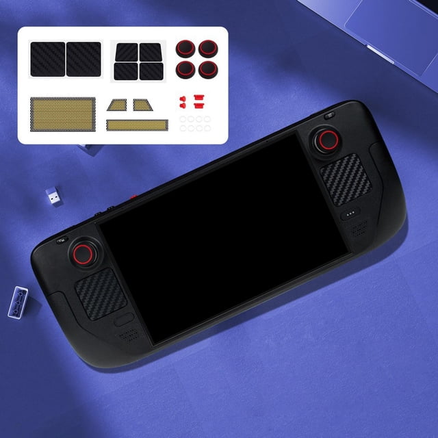 de protección de consola de juegos, conjunto de protección de piel con pegatinas de panel táctil, accesorio de juego, protector de panel táctil a CUTICAT Protección de la consola de juegos