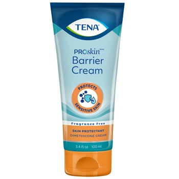 Tena Proskin Barrier Cream Unscented Skin Protectant Cream 3.4 oz. Tube 54442 1 Ct