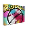 thumbnail image 4 of Stupell Industries Urban Sports Baseball Abstract Painting Gallery Wrapped Canvas Art Print Wall Art, 30 x 24, 4 of 8