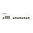 thumbnail image 1 of Switch administrable QNAP QSW-M2106-4C-US de 10 puertos 10GbE, 1 of 2