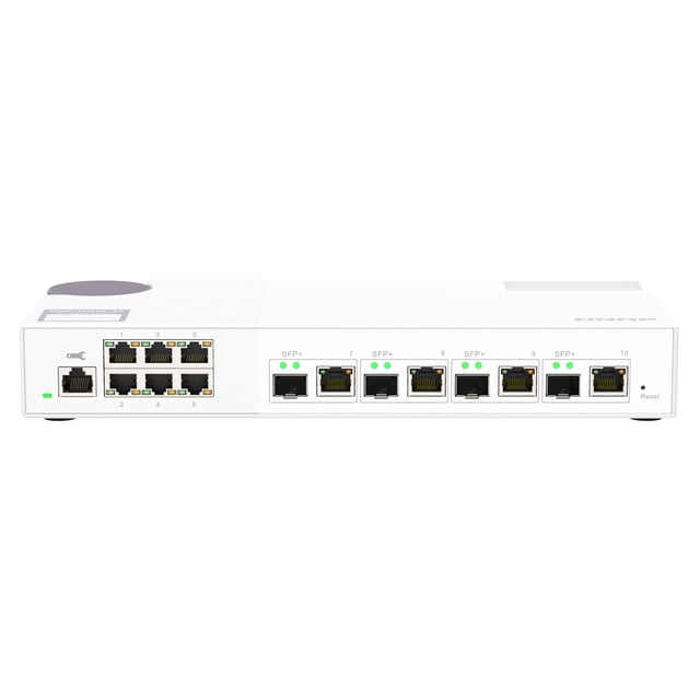 Switch administrable QNAP QSW-M2106-4C-US de 10 puertos 10GbE