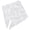 White, variant on Sophisticated Headband Hair Hoop With Attached Veil For Brides And Performers