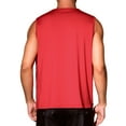 thumbnail image 3 of INSPIRE CHIC Men's Patchwork Sleeveless Party Night Out Sparkle Sequin Tank Top M Red, 3 of 6