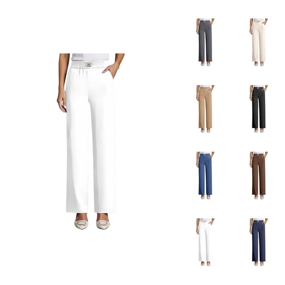 Comfortable Loose Fit Casual Straight Leg Trousers For Everyday Wear And Relaxation