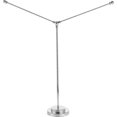thumbnail image 1 of Desk Flag Pole Desktop Stand for Office Meetings Business Users Silver 35.00X33.00X7.00CM Flag Display 1Set, 1 of 5