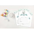 thumbnail image 3 of Inkdotpot 30 Fill In StyleBaby Shower Invitation Cards Baby Elephant Gender Neutral Blank Invites, 3 of 7