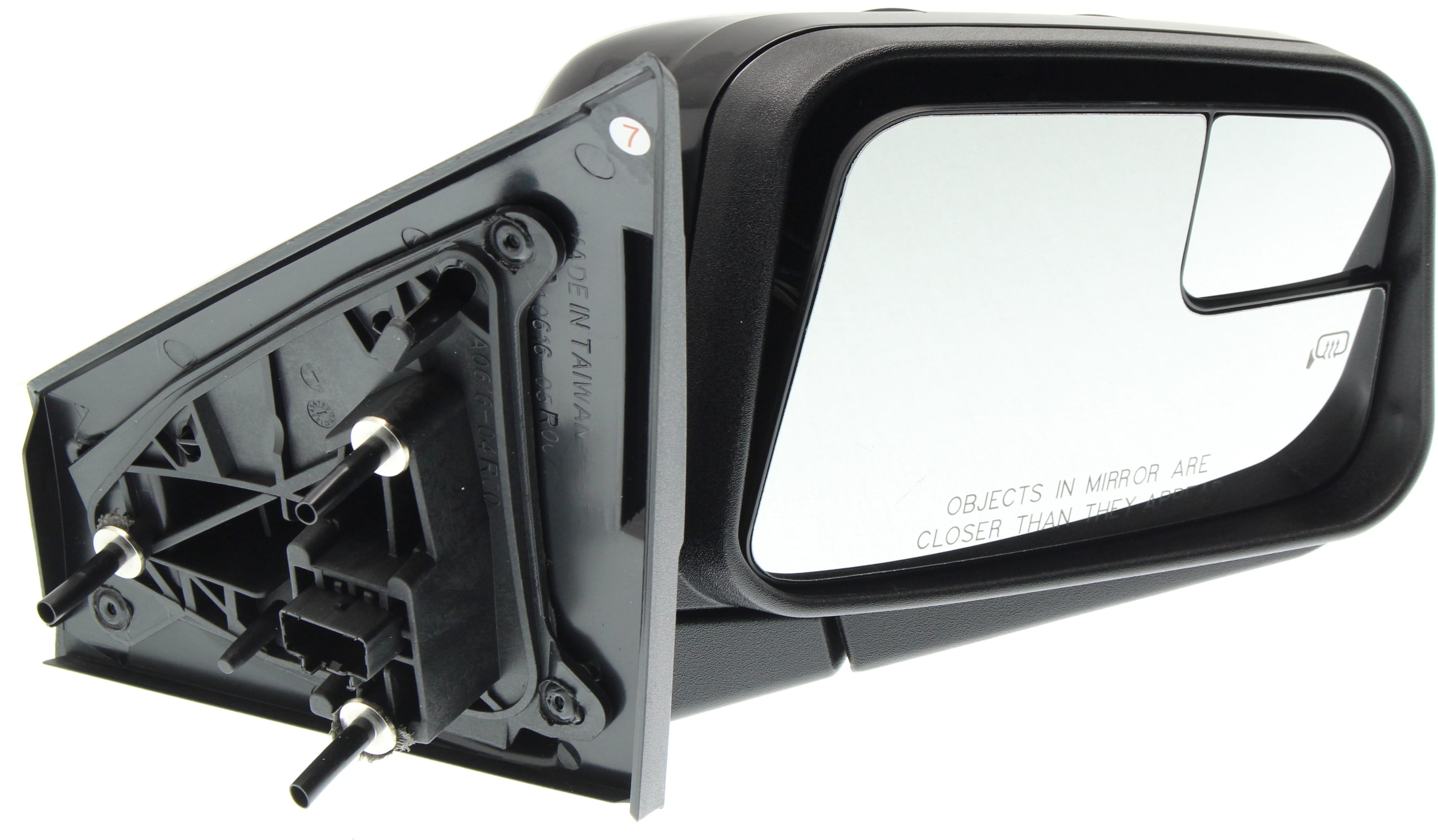 Mirror Compatible With 2011 Ford Edge Right Passenger Side Heated w/ Blind Spot Corner Glass Paintable Kool-Vue