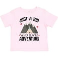 thumbnail image 3 of Inktastic Just a Kid Who Loves Adventure Boys or Girls Toddler T-Shirt, 3 of 5