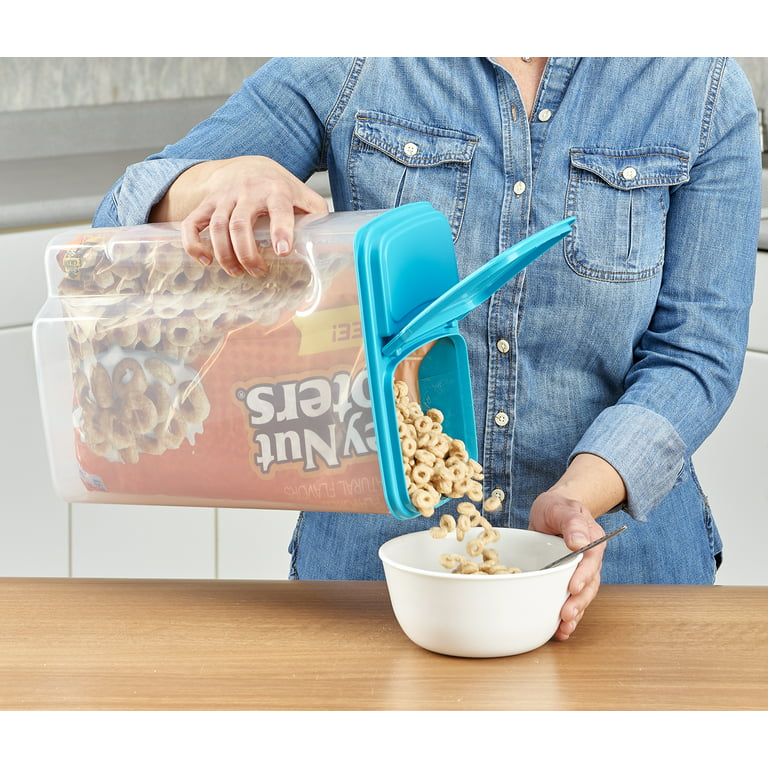 Healthy Snack Container with Flip-Top Lid