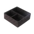 thumbnail image 1 of 4 cestas de almacenamiento tejidas, divisor de cajón, organizador multiusos para baño, contenedores de almacenamiento para cocina, despensa, oficina, Marrón oscuro, 1 of 8