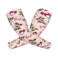 thumbnail image 2 of Sun Protection Arm Sleeves For Men Women, Butterflies And Hearts-E Sleeves To Cover Arms With Thumb Hole Cooling Sleeve, 2 of 2