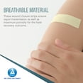 thumbnail image 3 of Dynarex Wound Closure Strips - Sterile, for Small Cuts & Skin with Sutures, Stitches, & Staples, White, 1/4” x 3” - 1 Case of 200 Wound Closure Strips, 3 of 7