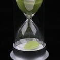 thumbnail image 3 of Reloj de arena plateado, temporizador de arena, ideal para la escuela, el aula o la oficina. Decoración de escritorio. 30 minutos., 3 of 8