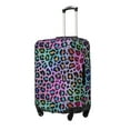 thumbnail image 2 of Fotbe Rainbow Animal Skin Luggage Cover Protector,Suitcase Protector,Scratch and Dirt Resistant,Fits 18-32 Inch Luggage-X-Large, 2 of 9