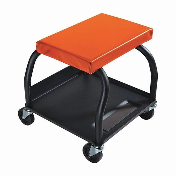 Whiteside Mechanic Seat,17"H,Steel,480 lb,4 Wheels HRS2WS