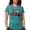 Teal, variant on CafePress - City Of Austin Postcard T Shirt - Womens Tri-blend T-Shirt