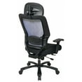 thumbnail image 4 of SPACE Seating Professional Air GridÂ® Back and Black Mesh Seat with Industrial Steel Finish Base, 4 of 7