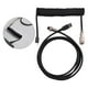 thumbnail image 4 of Cable USB tipo C de 3 m, cable en espiral tipo C a USB, puerto tipo C, línea de datos retráctil Negro, 4 of 8