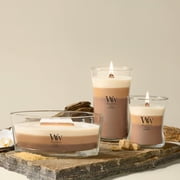 (4 pack) WoodWick Ellipse Trilogy Scented Candle, Café Sweets, 16 oz