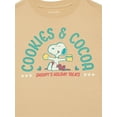 thumbnail image 2 of Snoopy Toddlers' Holiday Graphic Tee with Long Sleeves, Sizes 12M-5T, 2 of 6