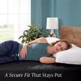thumbnail image 5 of Bare Home Quilted Mattress Pad - Cooling Mattress Cover - Deep Pocket - Split Head Flex King, Black, 5 of 10