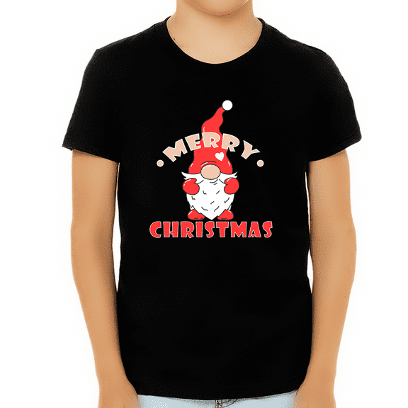Boys Christmas Shirt Cute Christmas Shirts for Boys Christmas Gnome Christmas Shirts for Kids