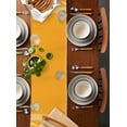 thumbnail image 2 of Sunlight Table Runner - 72 Inch Long, Kitchen Dining Table Runner Dresser Scarves, Yellow Orange Blue Modern Geometric Abstract Art Farmhouse Home Decor for Coffee Table Wedding Party Banquet, 2 of 8