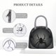 thumbnail image 4 of Fotbe Black Spiders Bolsa de Almuerzo con Estampado, Lonchera Aislada, Contenedor de Comida Reutilizable Tipo Cooler a Prueba de Fugas, 4 of 6