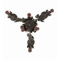 thumbnail image 6 of Meyda Tiffany 117174 Vineyard 3 Light 18" Wide Taper Candle Style Chandelier - Coffee Bean, 6 of 7