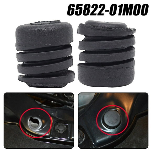 2Pcs Car Engine Hood Bonnet Door Buffer Cushion Rubber Mount For Nissan for Altima