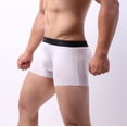 thumbnail image 5 of Mens Underwear Fashionable Boxer Pants Ice Silk Seamless Breathable Comfortable Underwear, 5 of 7