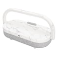 thumbnail image 2 of Luz nocturna LED 4 en 1, lámpara de noche táctil con música y cargador inalámbrico, altavoz portátil Bluetooth, soporte para teléfono para dormitorio, veteado, 2 of 8
