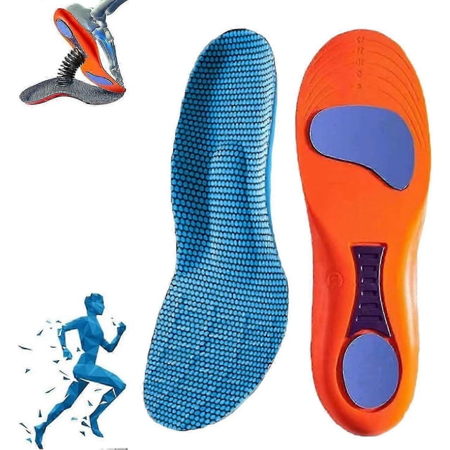 Plantillas ortopédicas para soporte de arco, plantillas cómodas para fascitis plantar, plantillas ortopédicas cómodas para calzado deportivo de trabajo - FPJ23