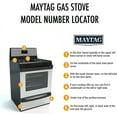 thumbnail image 3 of Stove Protector Liners Compatible with Maytag Stoves, Maytag Gas Ranges - Customized - Easy Cleaning Liners for Maytag Compatible Model MGR8600DE2, 3 of 7