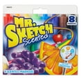 thumbnail image 2 of Mr. Sketch Scented Markers, Chisel Tip, Assorted Colors, 8 Per Pack, 3 Packs, 2 of 2