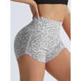 thumbnail image 6 of Fashion Leopard-Print Seamless Yoga Shorts for Women - High-Waisted Butt-Lifting & Skin-Tight Fitness Pants, 6 of 10