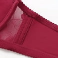 thumbnail image 3 of WCJM Multi-color Women's Plus Size Bras Soft Thin Underwire Support Sleep 3PC Bra Underwear Anti Sagging Gathered Bralettes, 3 of 9