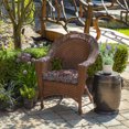 thumbnail image 3 of Arden Selections Caspian 18 x 20 in. Outdoor Wicker Seat Cushion, Set of 2, 3 of 9
